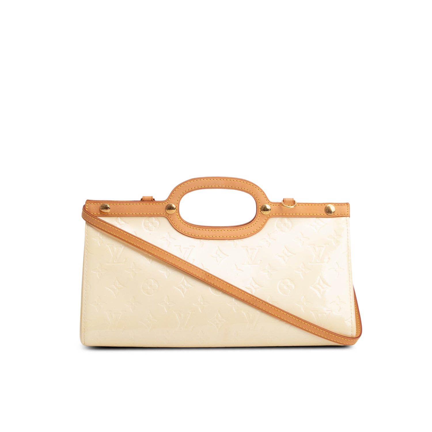 Louis Vuitton Yellow Vernis Roxbury Drive w/ Strap