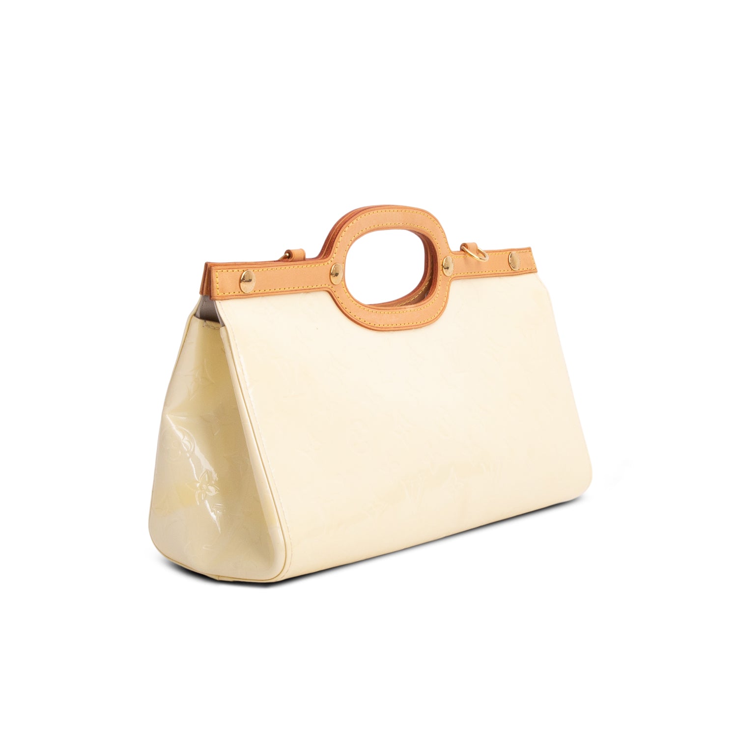 Louis Vuitton Yellow Vernis Roxbury Drive w/ Strap