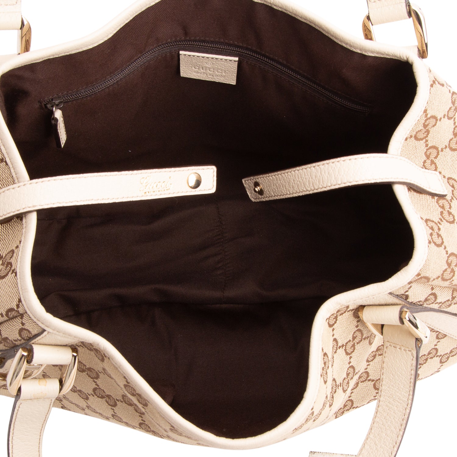 Gucci Monogram Medium Abbey Shoulder Bag