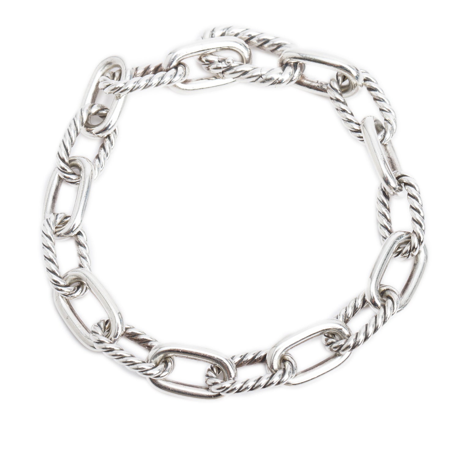 David Yurman Sterling Silver 8.5MM Madison Chain Bracelet