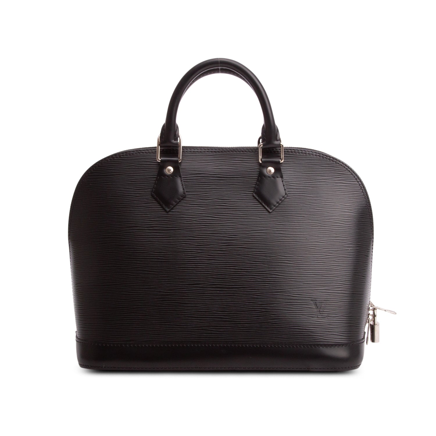 Louis Vuitton Vintage Black Epi Leather Alma PM