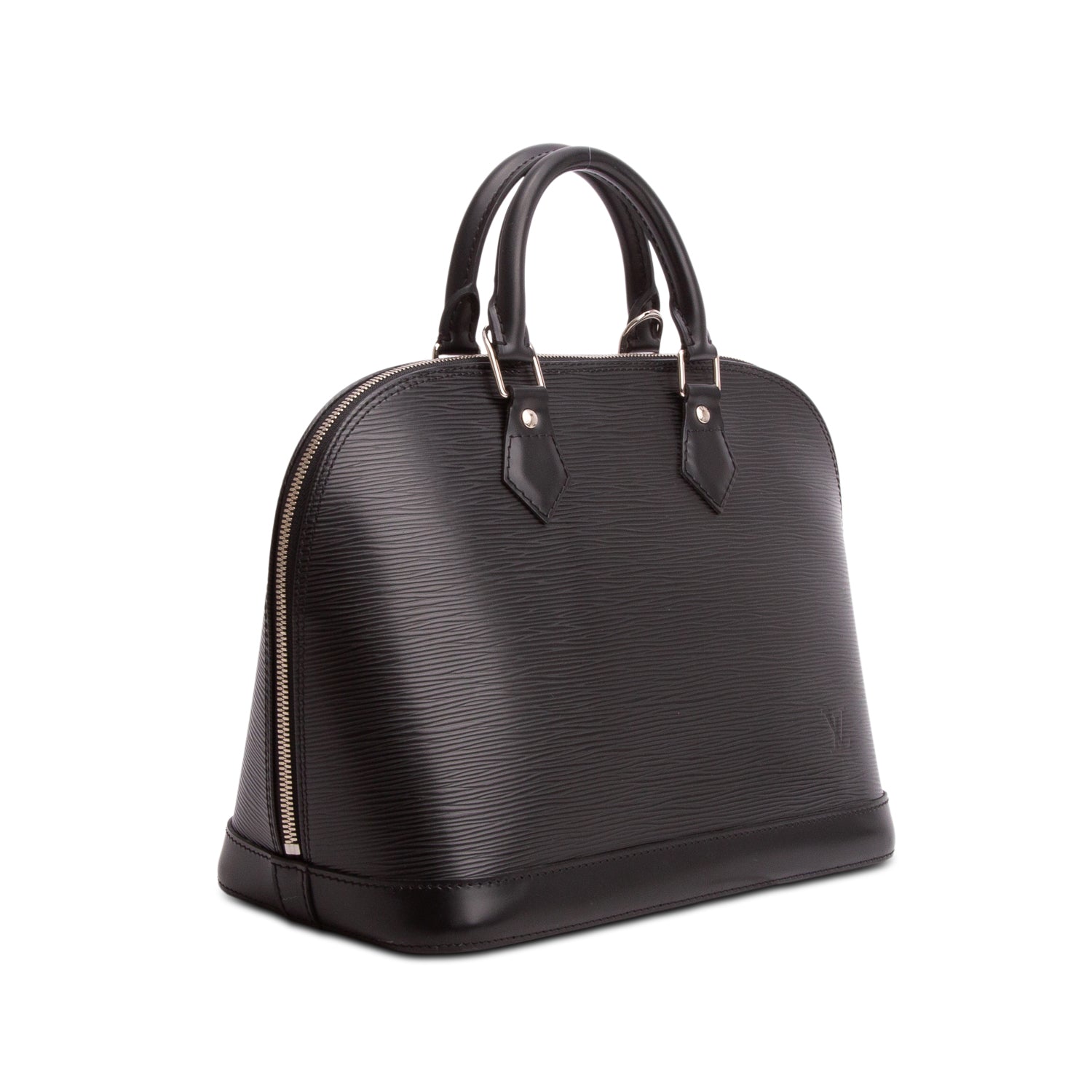 Louis Vuitton Vintage Black Epi Leather Alma PM
