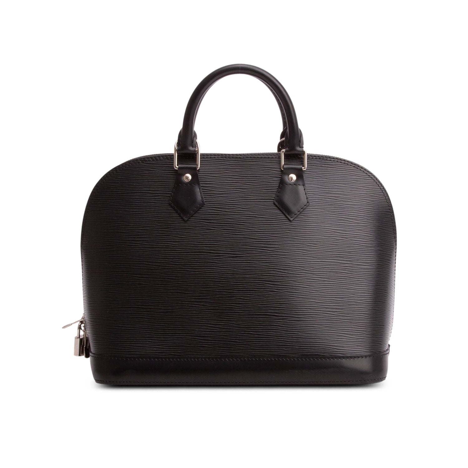 Louis Vuitton Vintage Black Epi Leather Alma PM