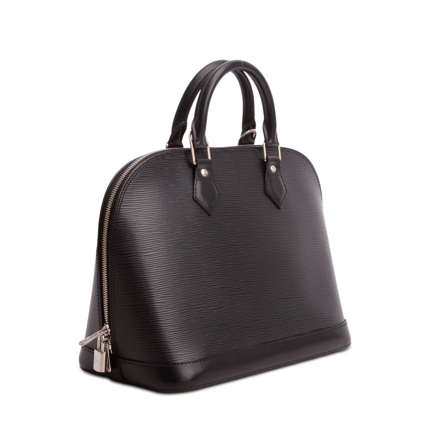 Louis Vuitton Vintage Black Epi Leather Alma PM