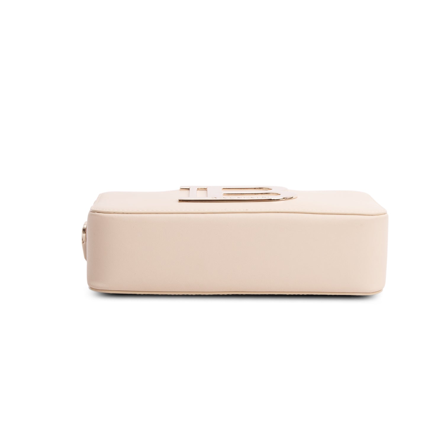 Balmain Beige Leather Camera Bag w/ Box & Strap
