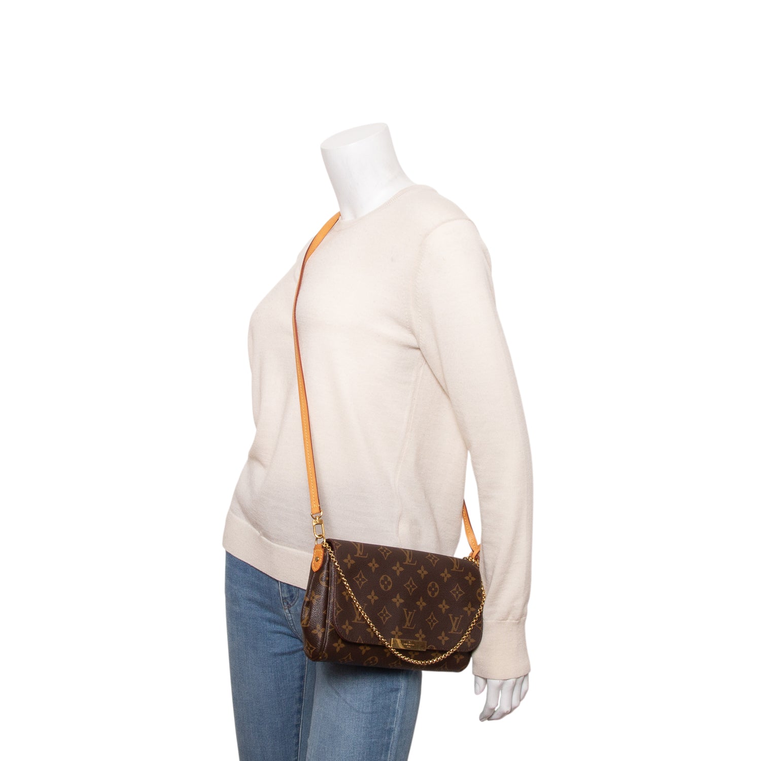 Louis Vuitton Monogram Favorite MM w/ Box, Straps & Receipt