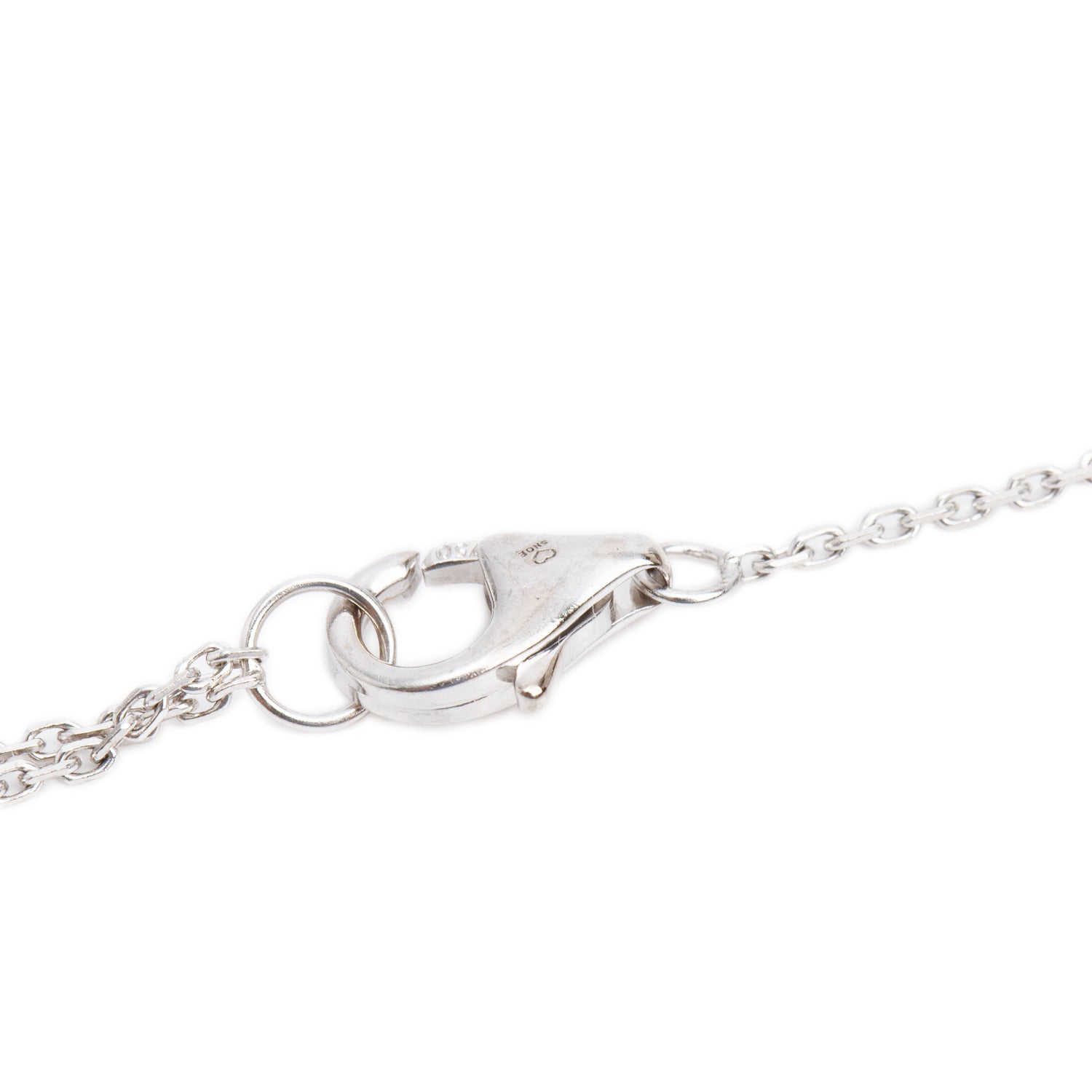 Cartier 18k White Gold 1895 0.20 ct. Diamond Pendant Necklace