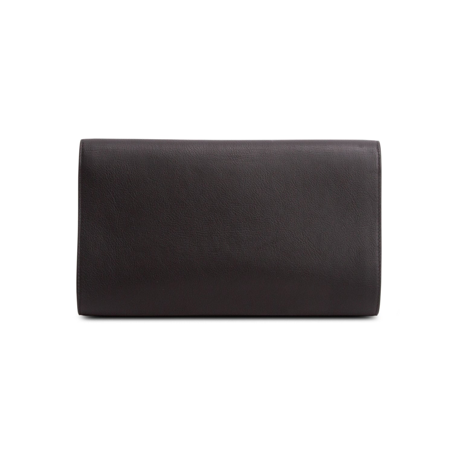 Saint Laurent Black Leather Belle de Jour Clutch