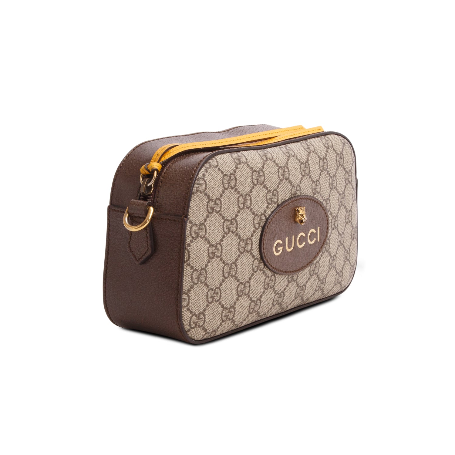 Gucci Neo Vintage GG Supreme Shoulder Bag w/ Box & Strap