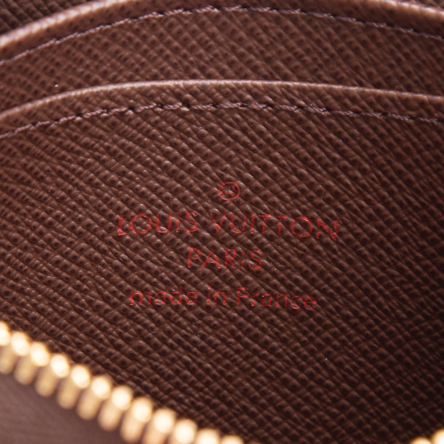 Louis Vuitton Damier Ebene Zippy Coin Purse w/ Box