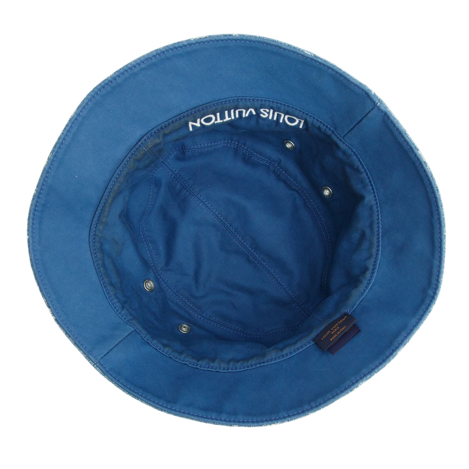 Louis Vuitton 2023 Blue Monogram Denim Bucket Hat