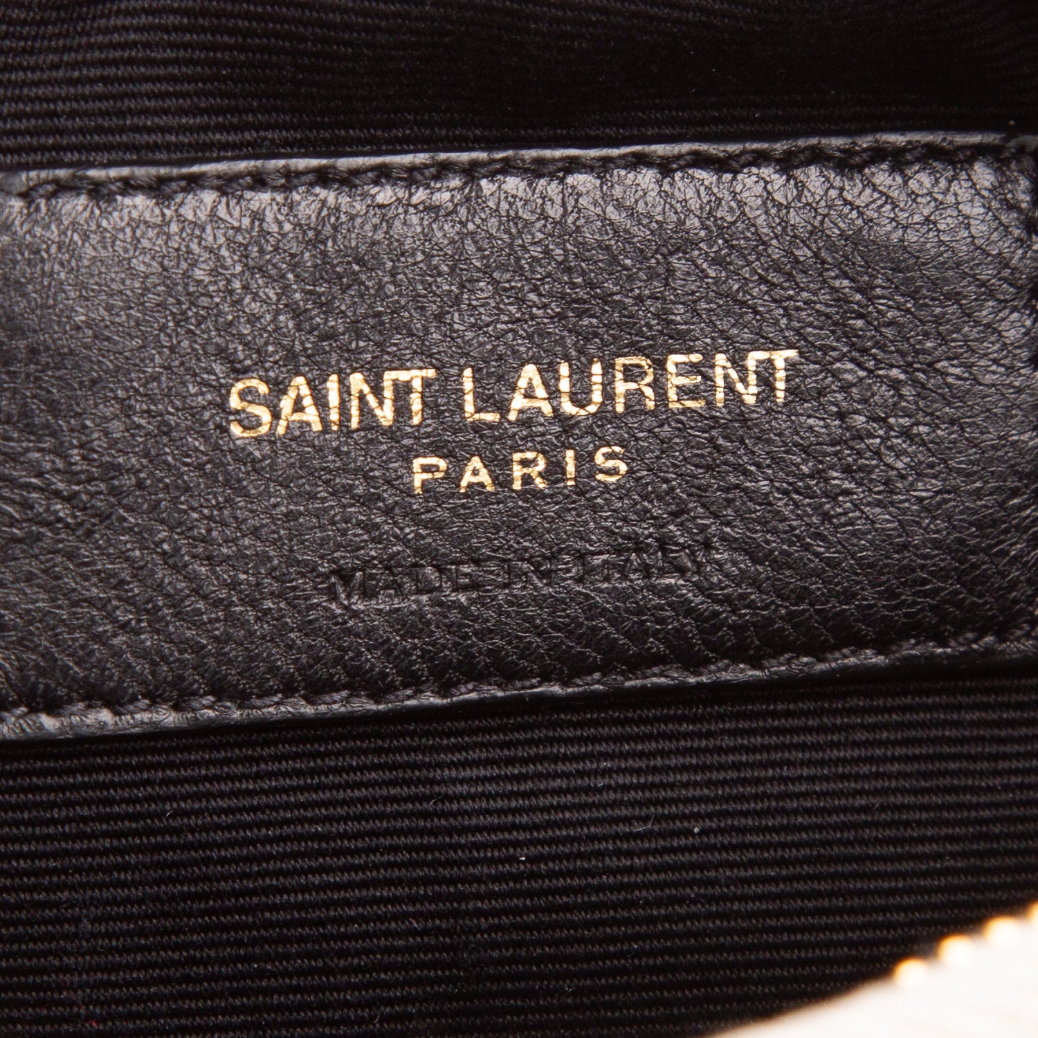 Saint Laurent 2022 Ivory Quilted Lambskin Leather Mini Sade Tube Bag