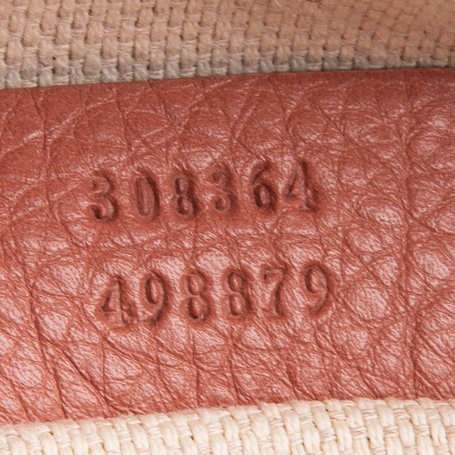 Gucci Pink Pebbled Calfskin Leather Small Soho Disco Bag