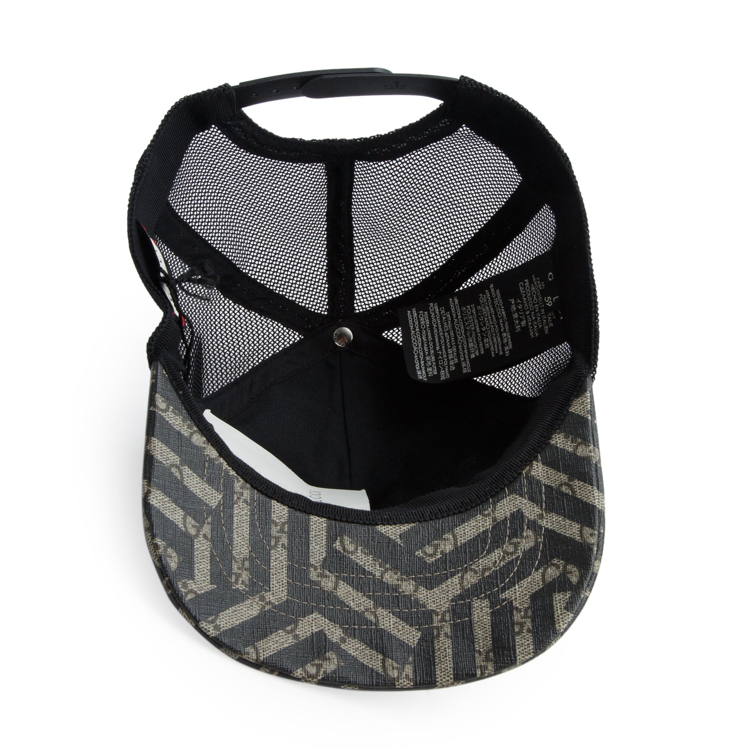 Gucci GG Caleido Canvas Baseball Hat, Size L 59