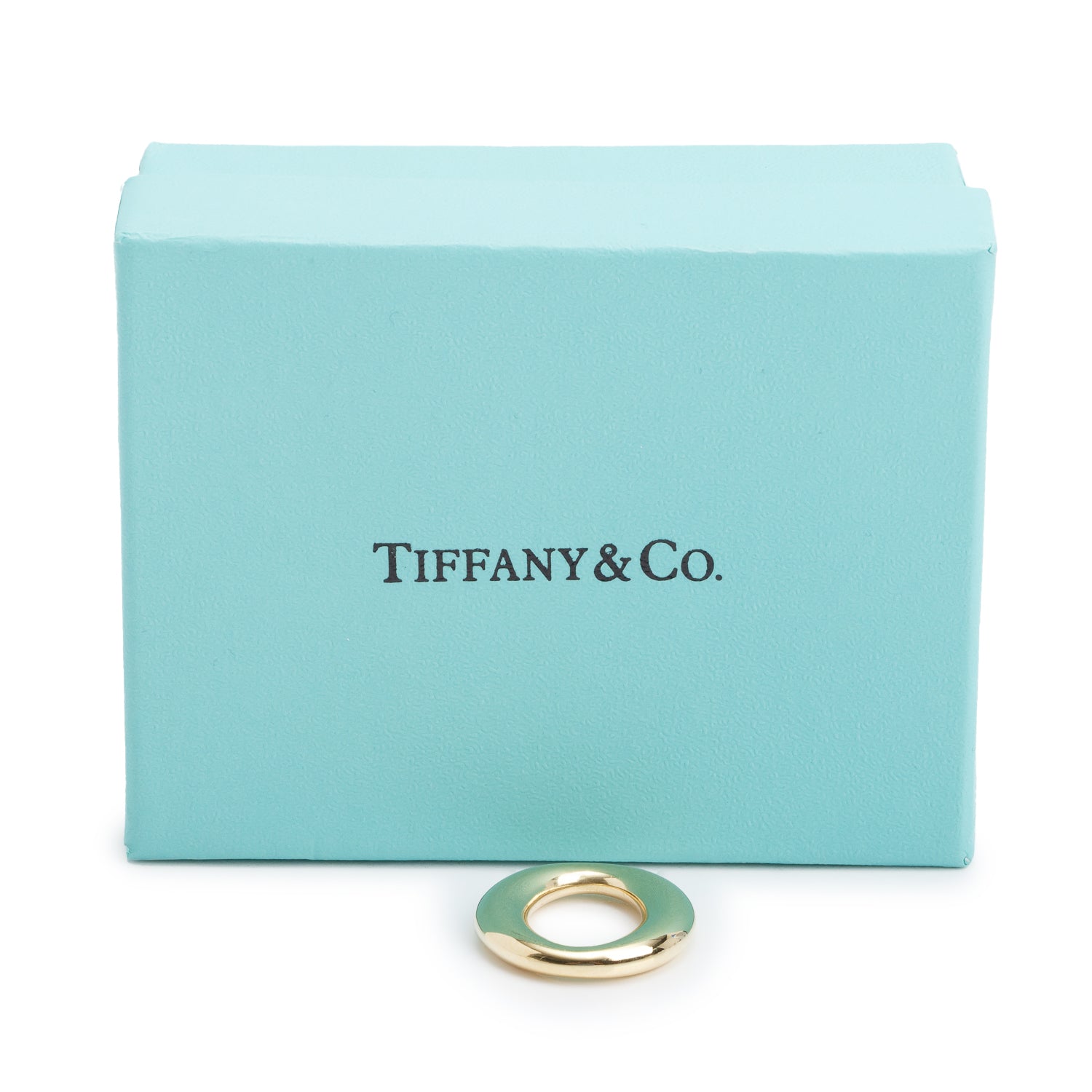 Tiffany & Co. Elsa Peretti 18k Yellow Gold Sevillana Pendant w/ Box