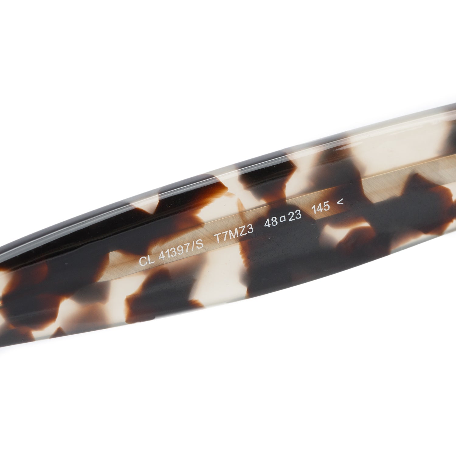 Celine CL 41397/S Tortoise Acetate Square Sunglasses w/ Case