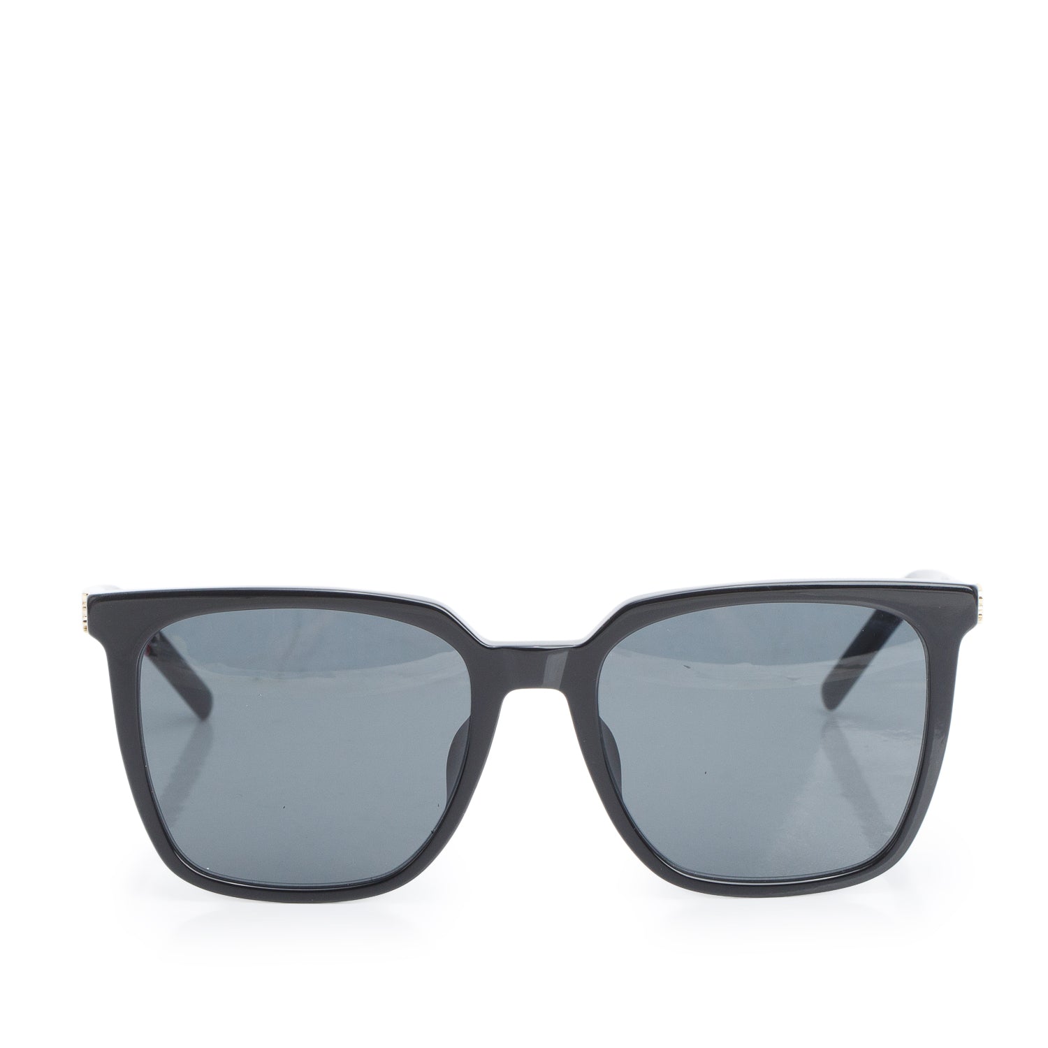 Saint Laurent SL M146/K Black Acetate Square Sunglasses