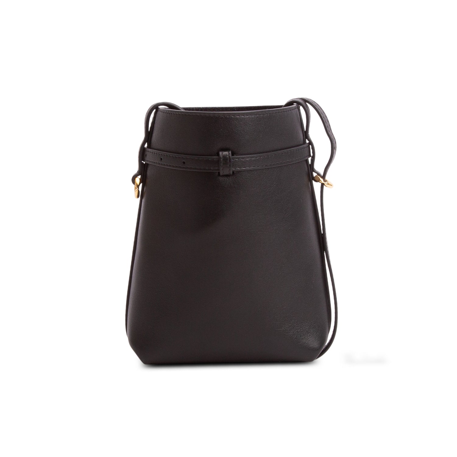 Givenchy Black Calfskin Crossbody Voyou Phone Pouch
