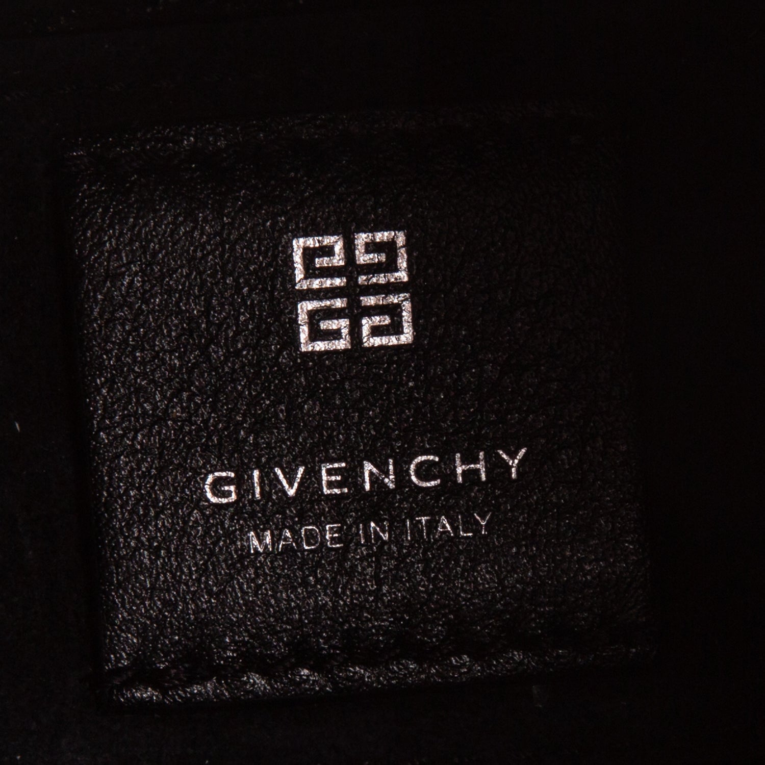 Givenchy Black Calfskin Crossbody Voyou Phone Pouch