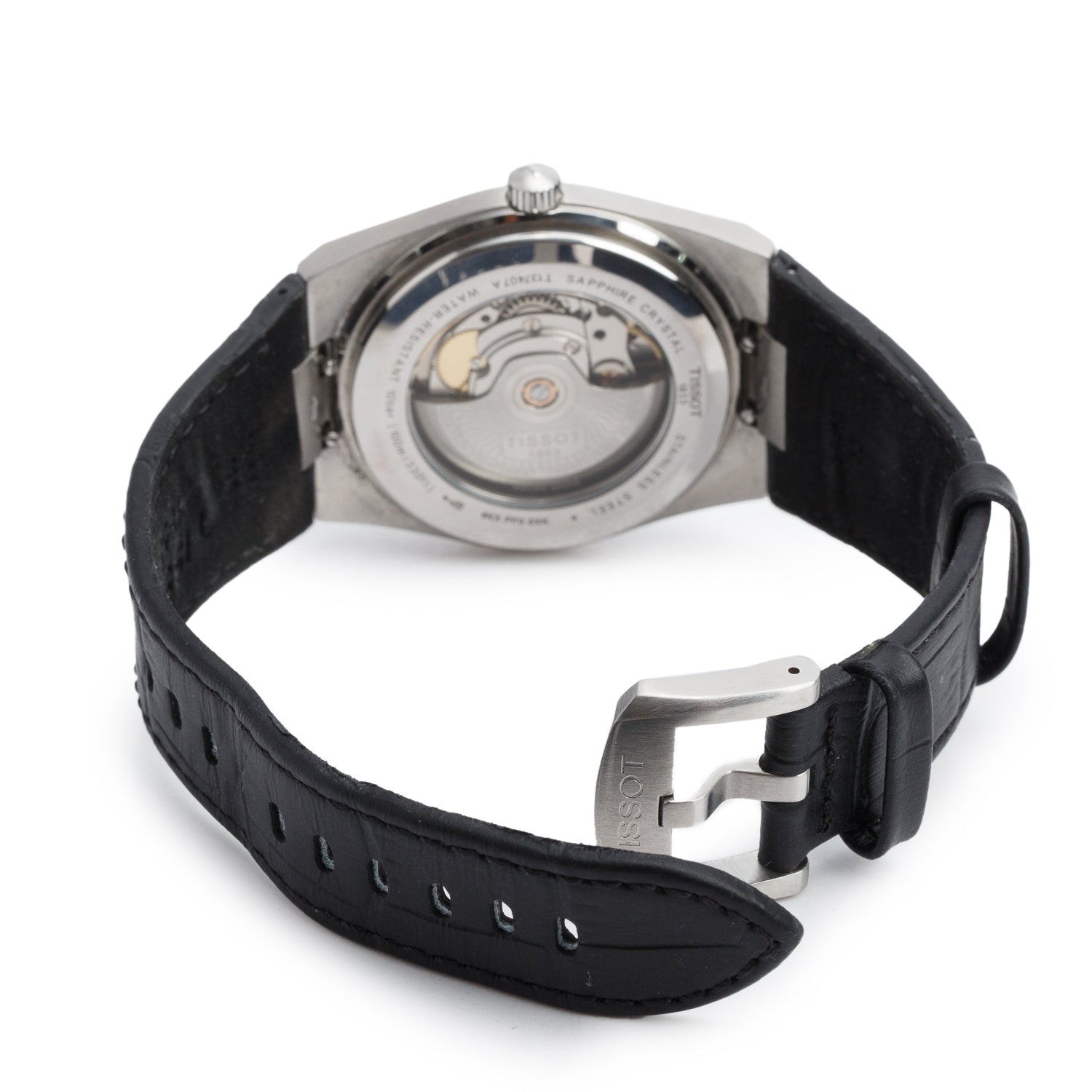 Tissot Stainless Steel PRX 40 MM Automatic Watch Black Dial