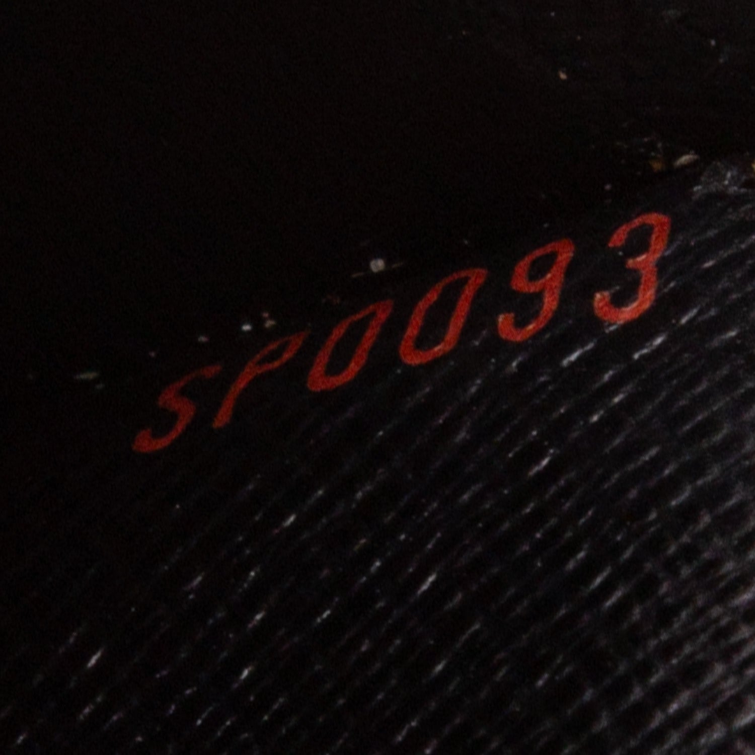 Louis Vuitton Black Epi Porte Tresor International Wallet