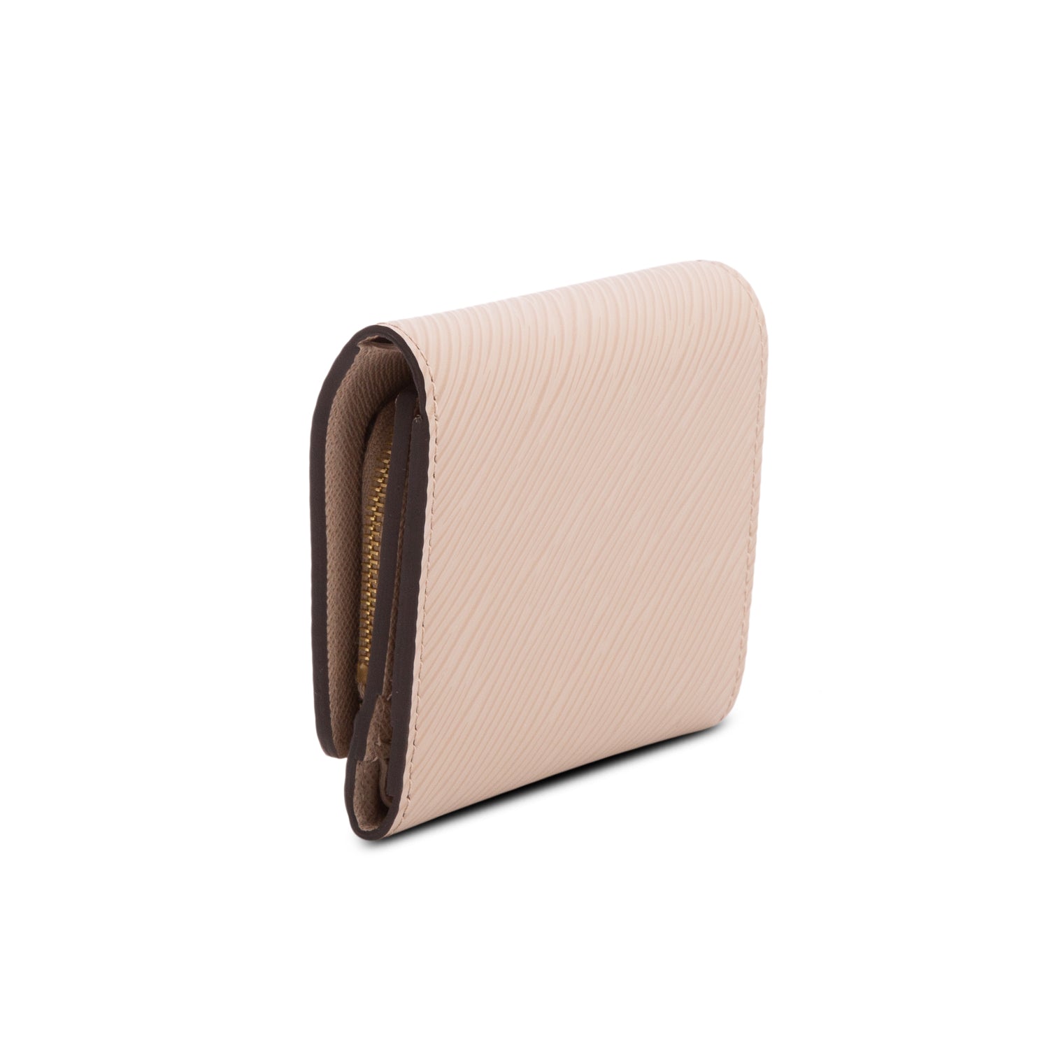 Louis Vuitton Taupe Epi Leather Twist Compact Wallet