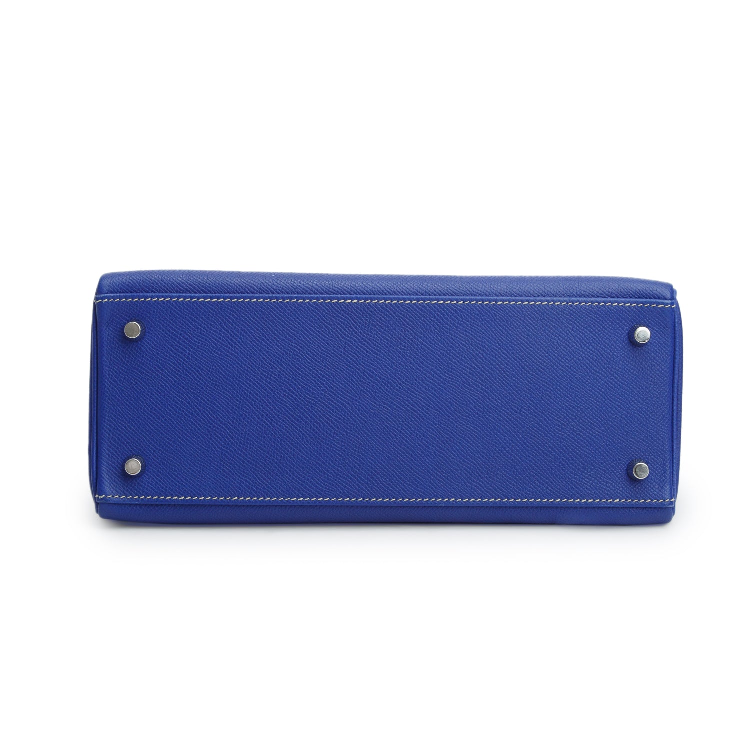 Hermes Blue Electrique Epsom Kelly Retourne 28 w/ Strap