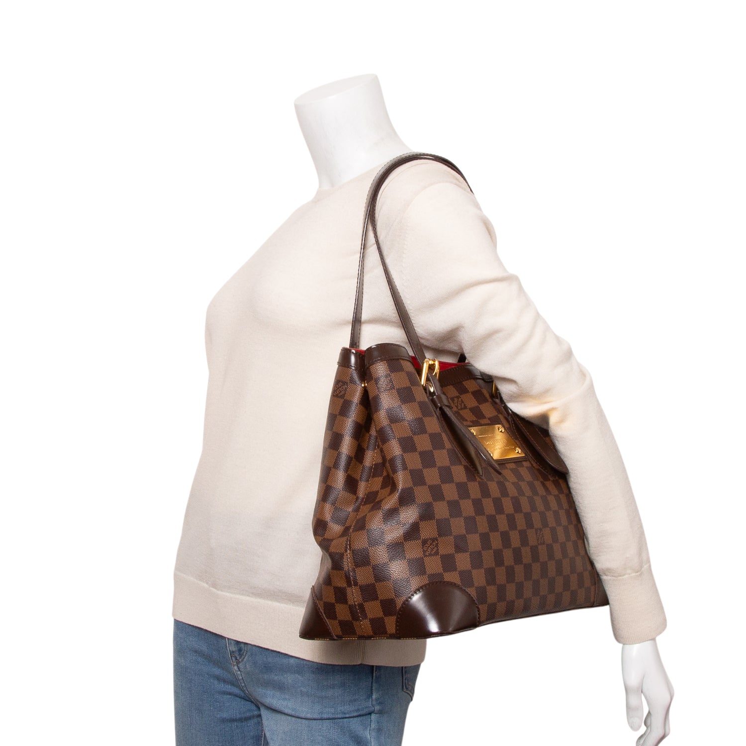 Louis Vuitton Damier Ebene Hampstead MM