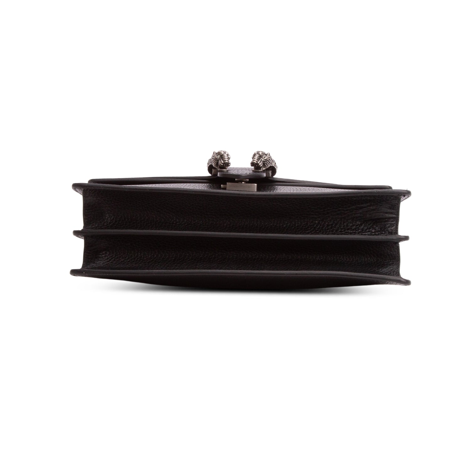 Gucci Black Pebbled Calfskin Small Dionysus Shoulder Bag