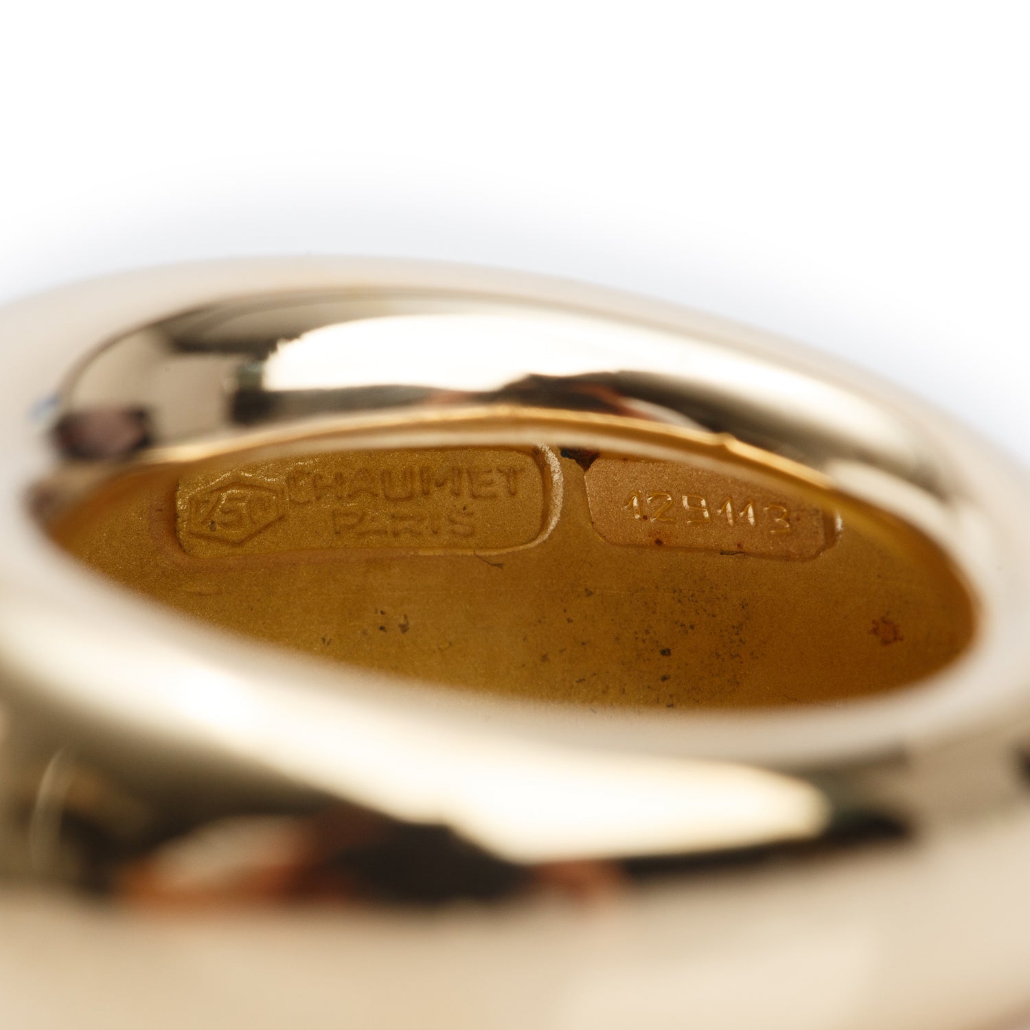 Chaumet 18k Yellow Gold Bombe Ring 5.25