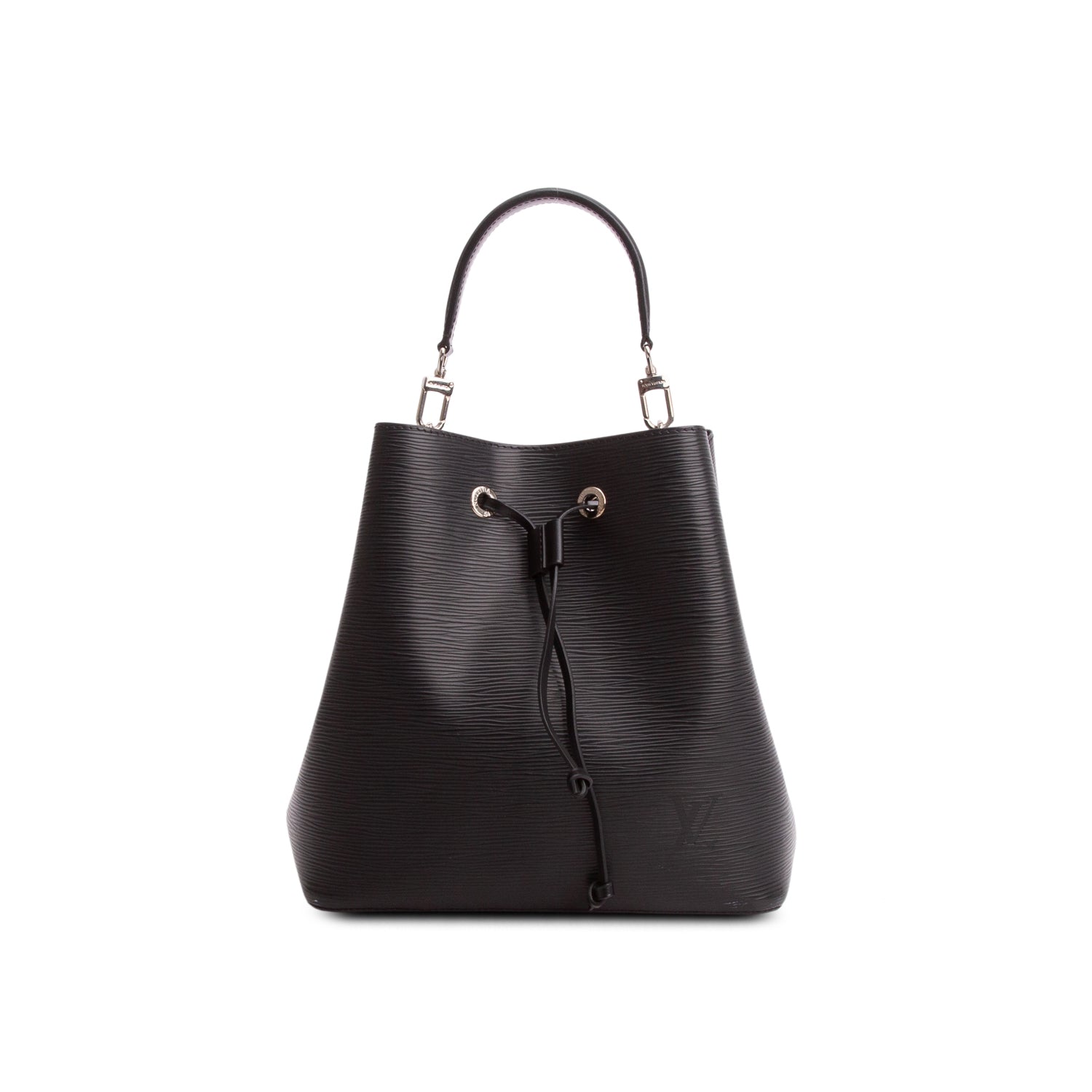 Louis Vuitton Black Epi Neonoe MM w/ Straps