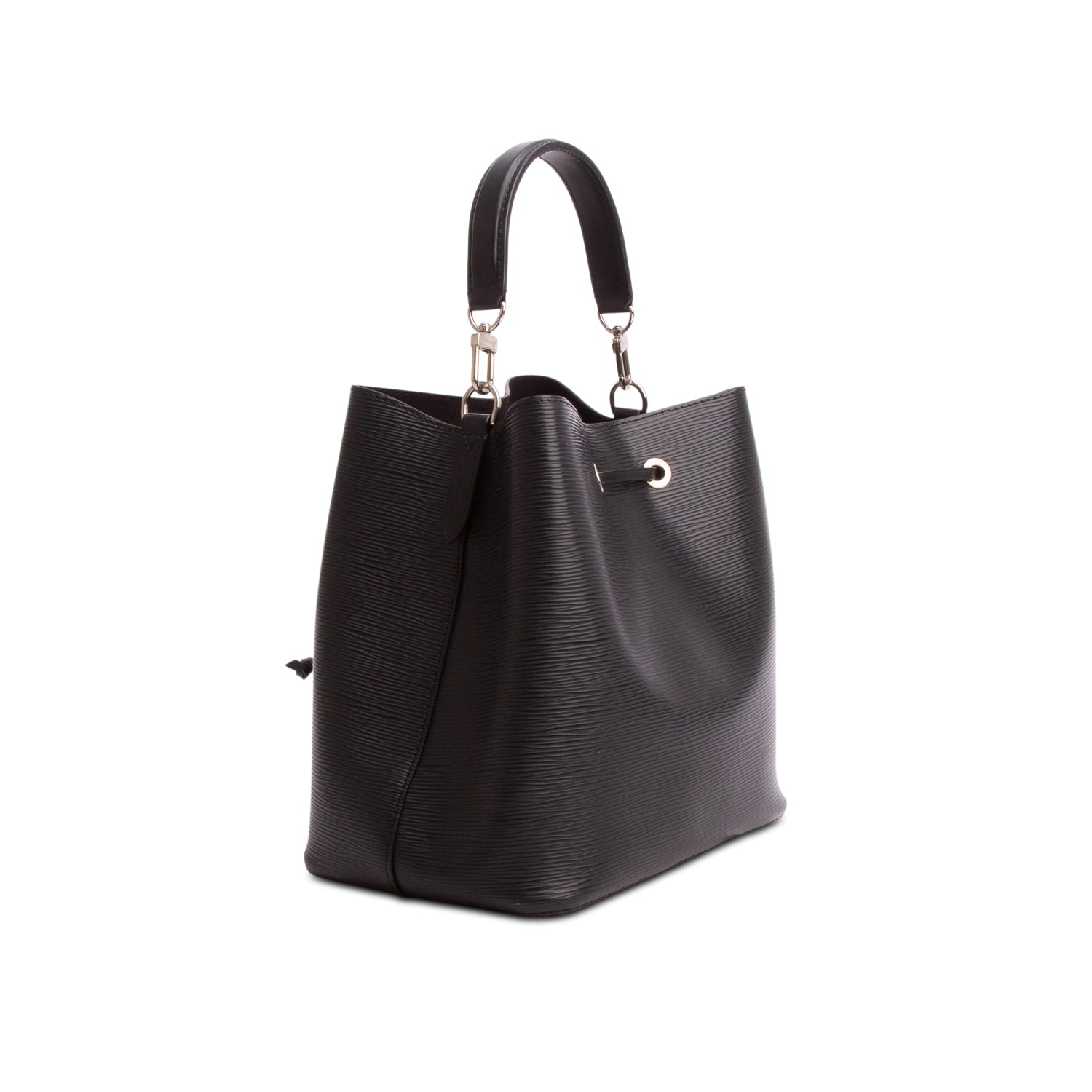Louis Vuitton Black Epi Neonoe MM w/ Straps