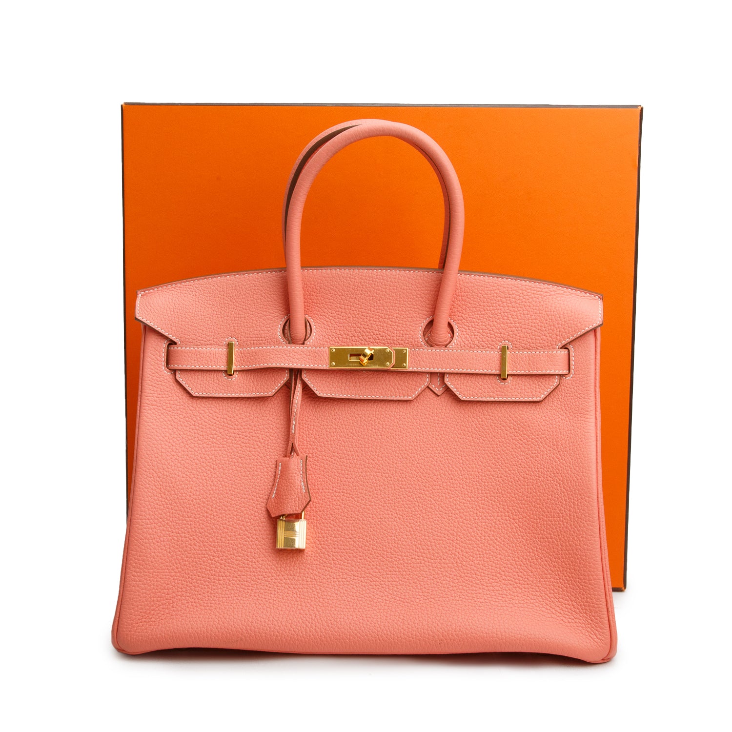 Hermes Crevette Togo Birkin 35 w/ Box & Receipt