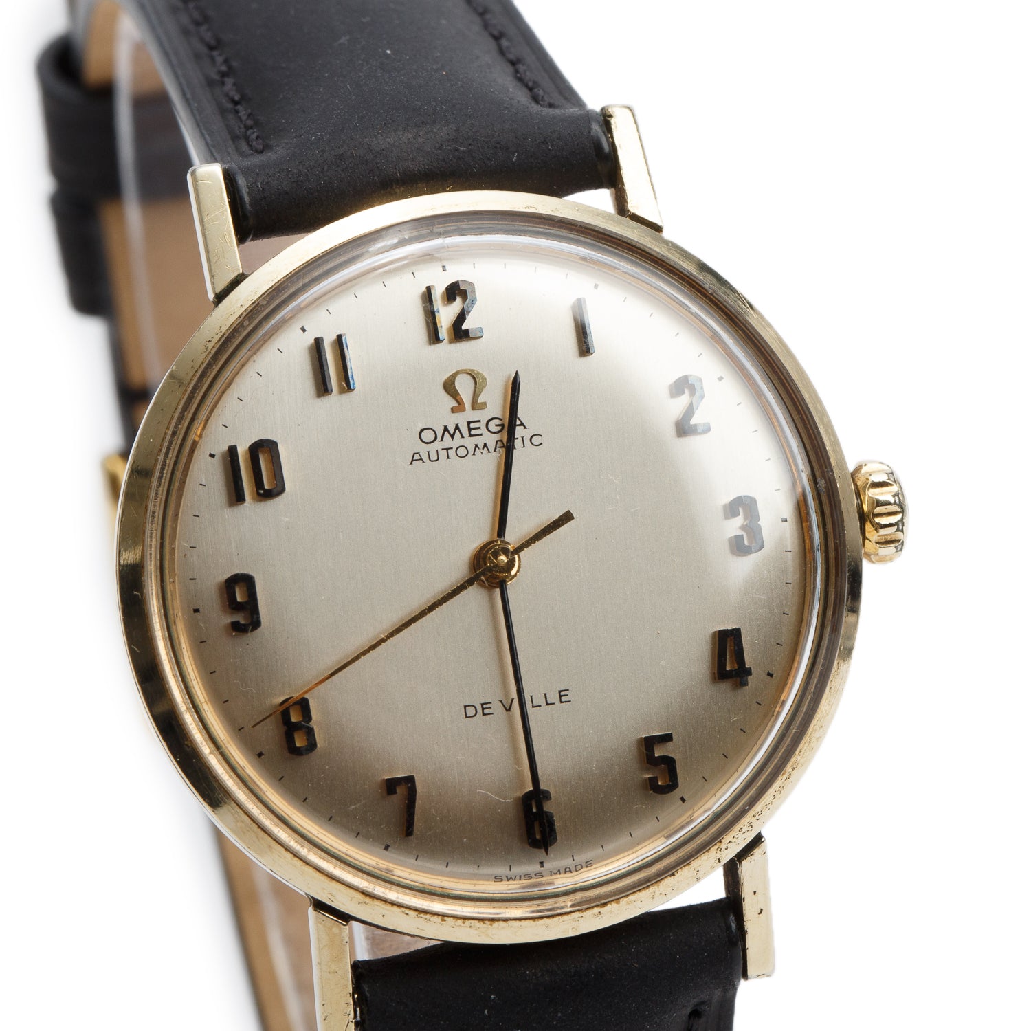 Omega Vintage Stainless Steel & Gold Plated Seamaster De Ville 34MM Automatic Watch