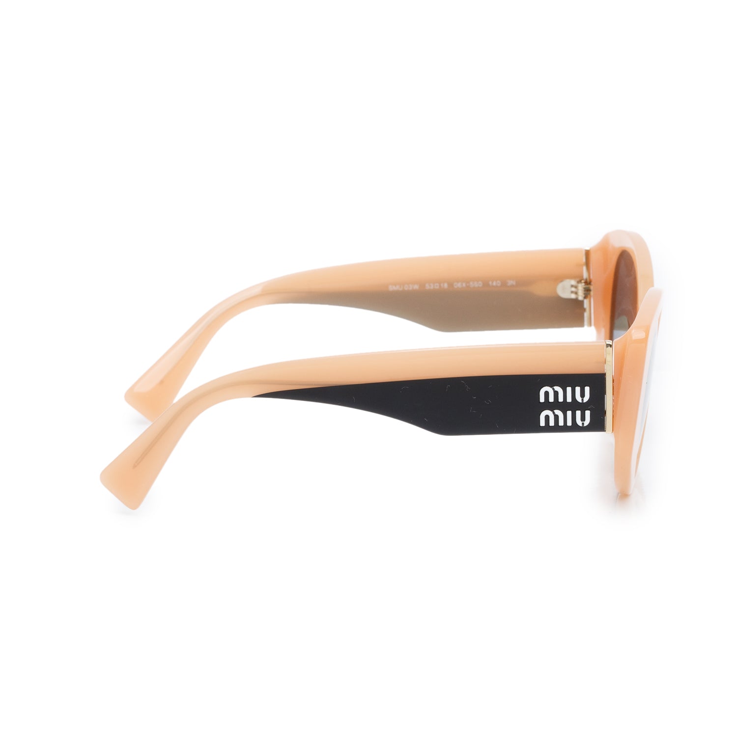 Miu Miu SMU 93W Pink Acetate Cat Eye Sunglasses w/ Case