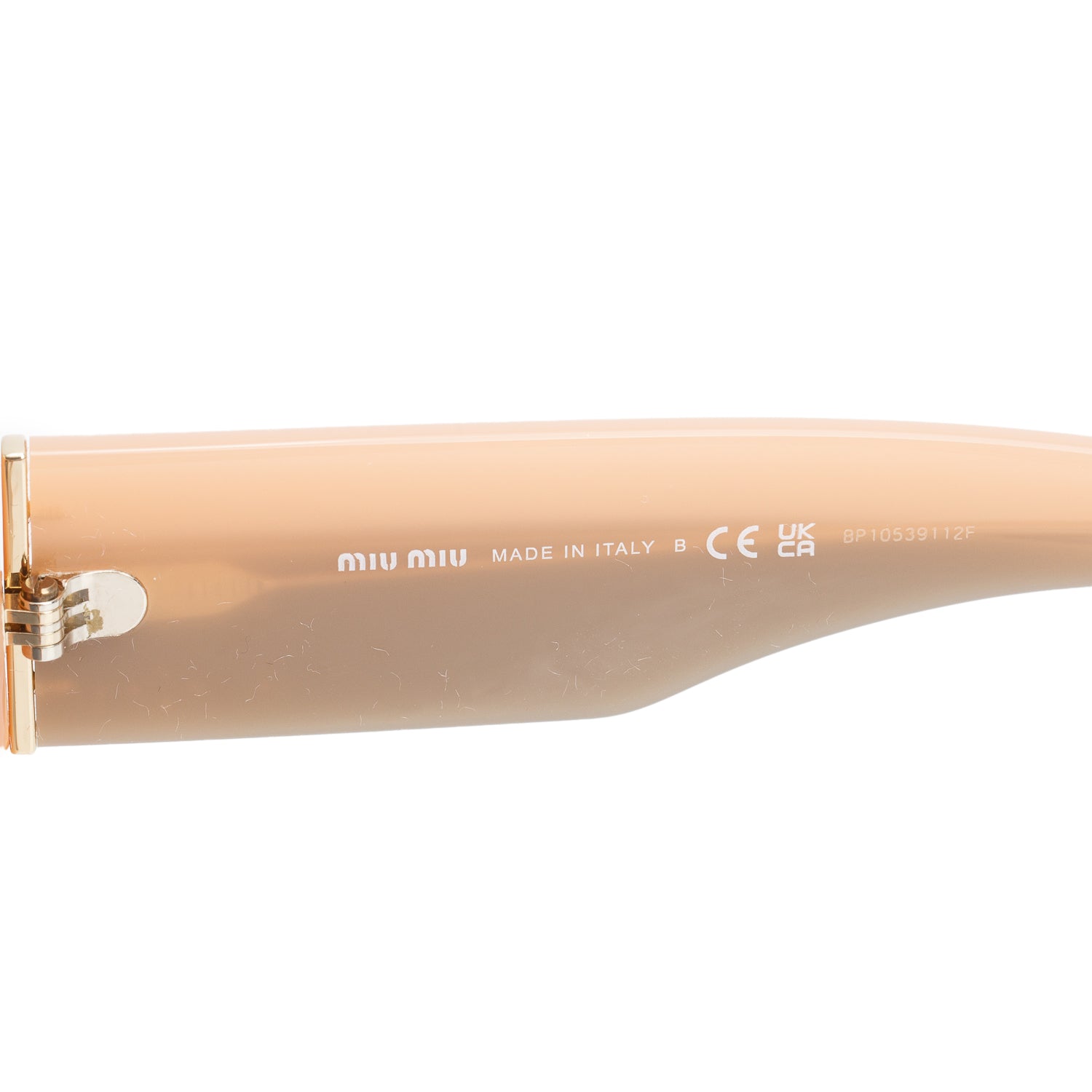 Miu Miu SMU 93W Pink Acetate Cat Eye Sunglasses w/ Case
