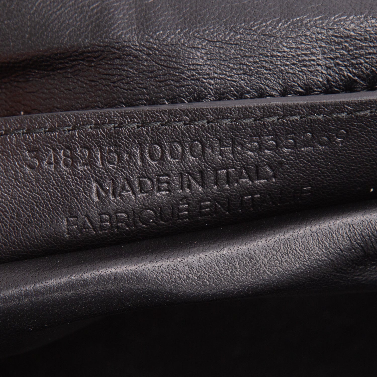 Balenciaga Black Calfskin Ray Doctor Clutch