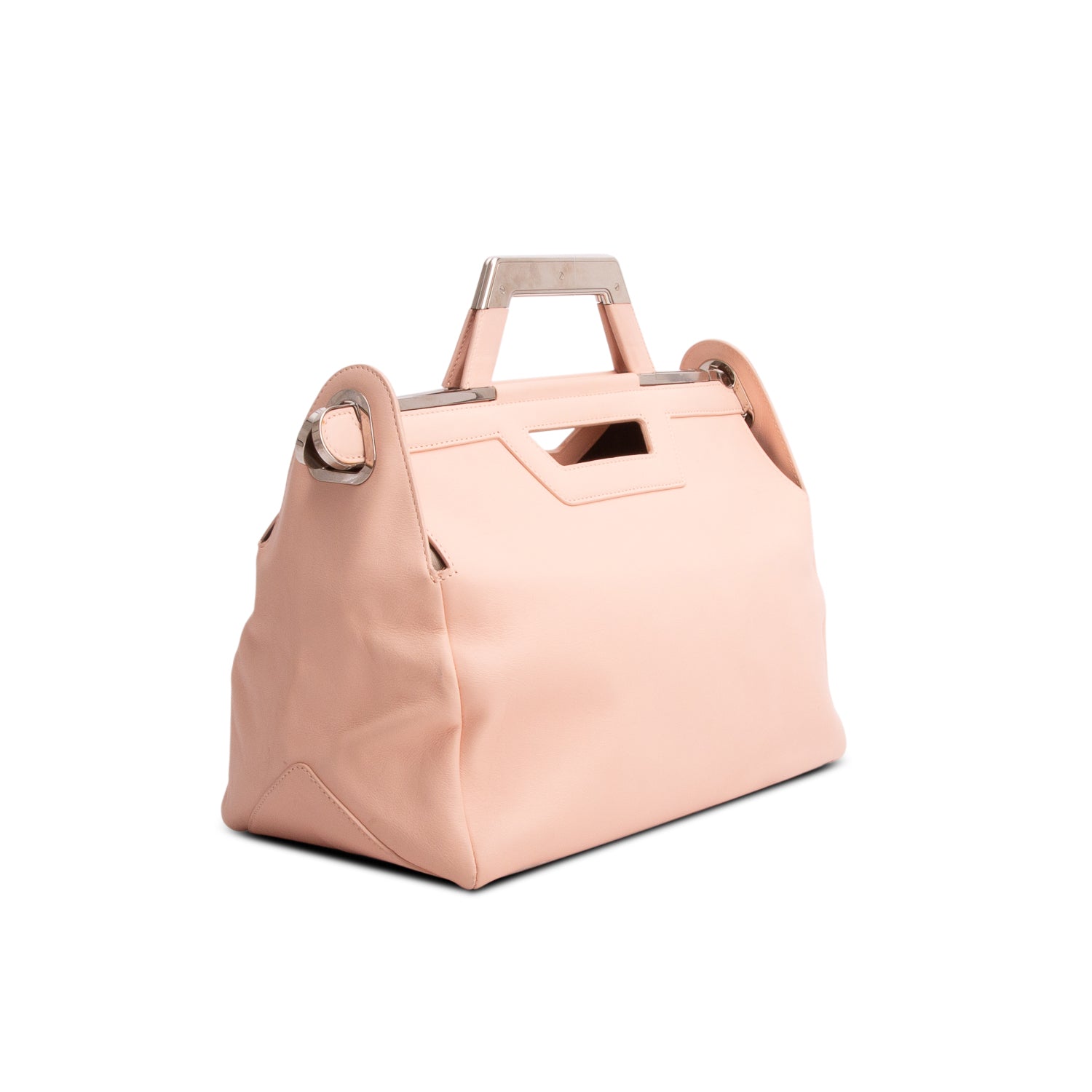 Balenciaga Pink Calfskin Ray Doctor Clutch
