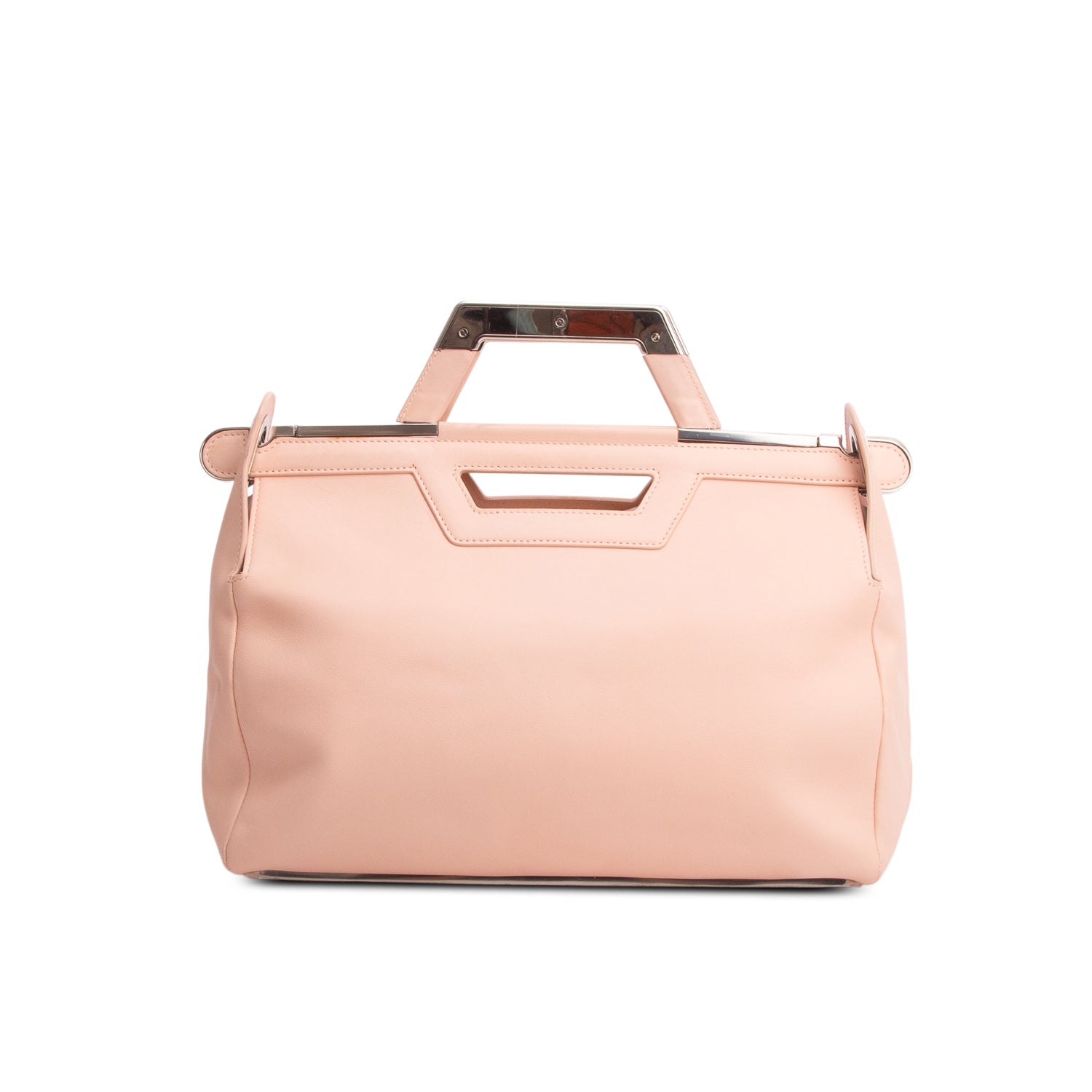 Balenciaga Pink Calfskin Ray Doctor Clutch