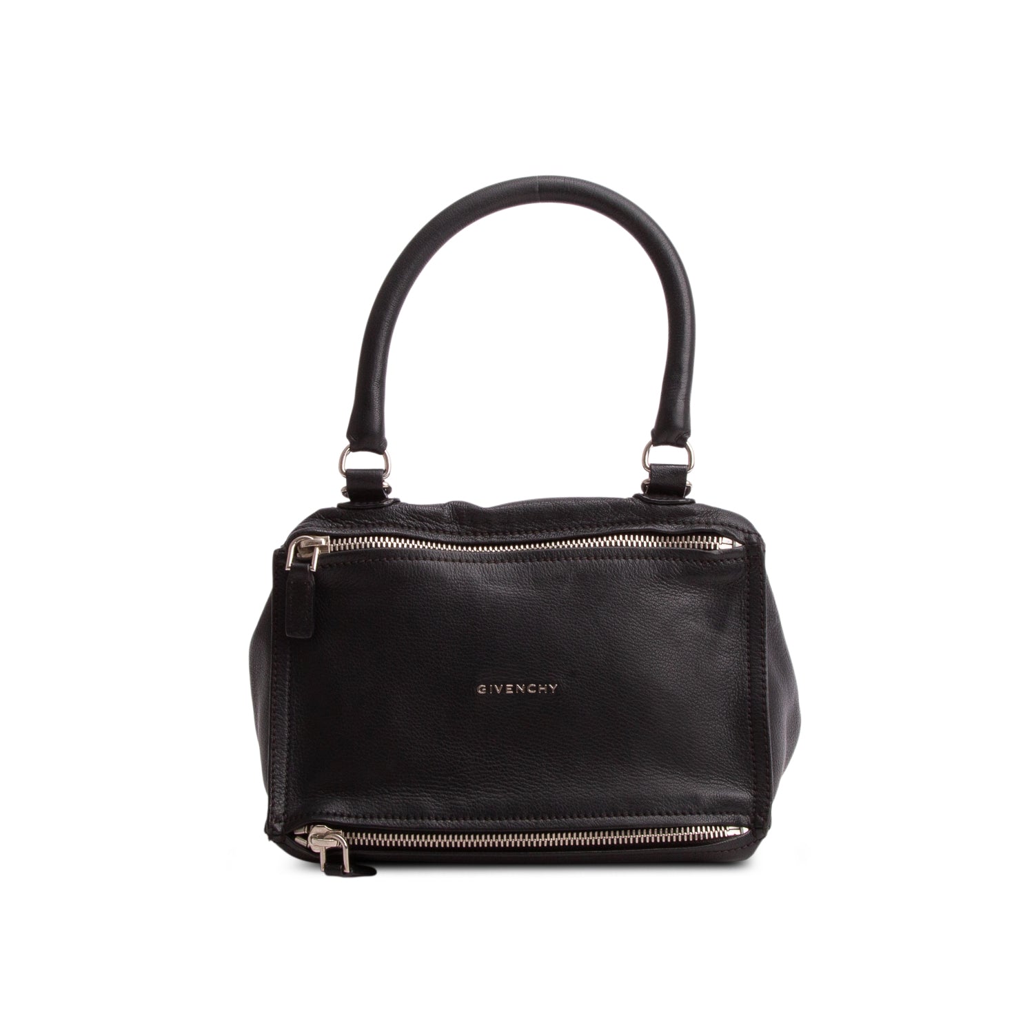 Givenchy Black Sugar Goatskin Small Pandora w/ Strap