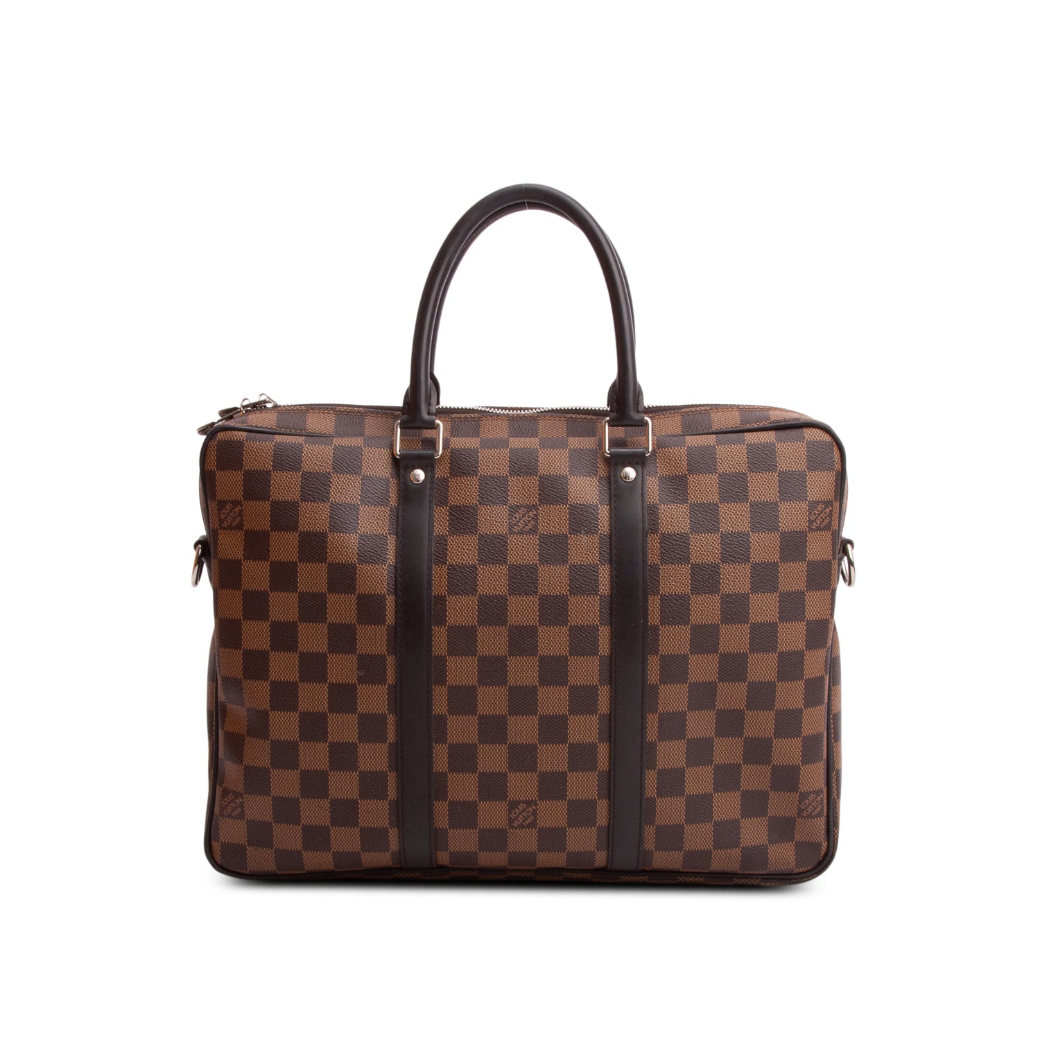 Louis Vuitton Damier Ebene Porte-Documents Voyage PM w/ Box & Receipt