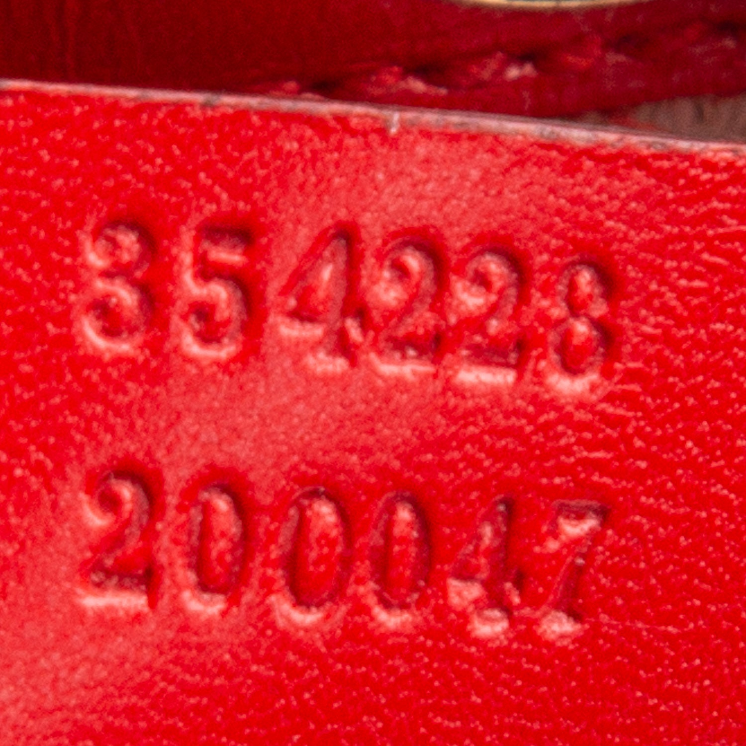 Gucci Red Hilary Lux Diamante Studded Medium Bucket Bag