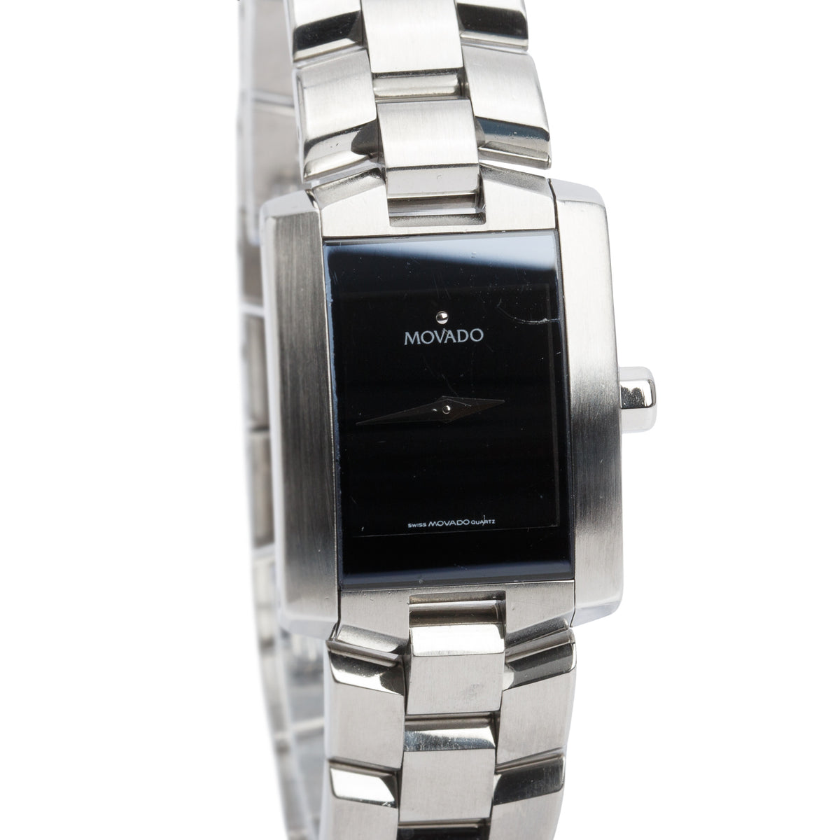 Movado Stainless Steel Eliro Quartz Watch w/ Box