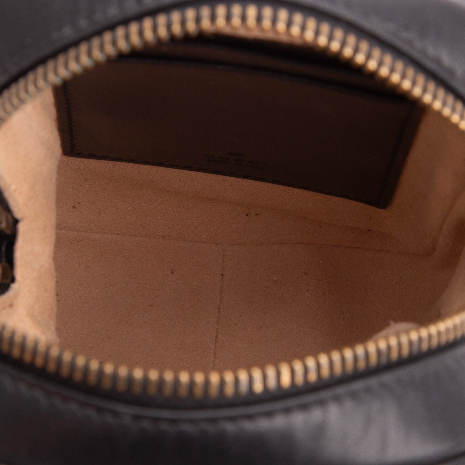 Gucci Black Calfskin Matelasse Mini GG Marmont Crossbody Bag