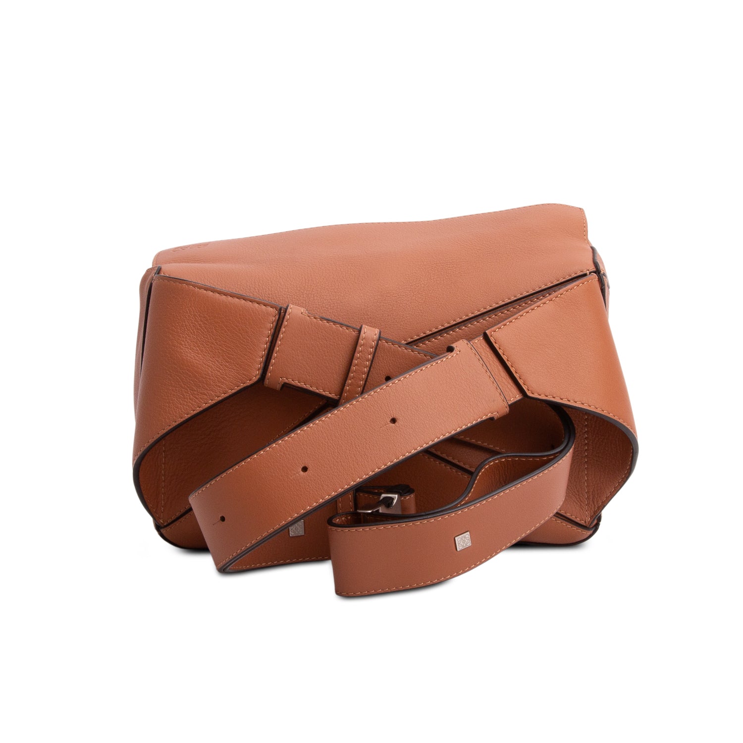 Loewe Brown Calfskin Small Puzzle Edge Bumbag