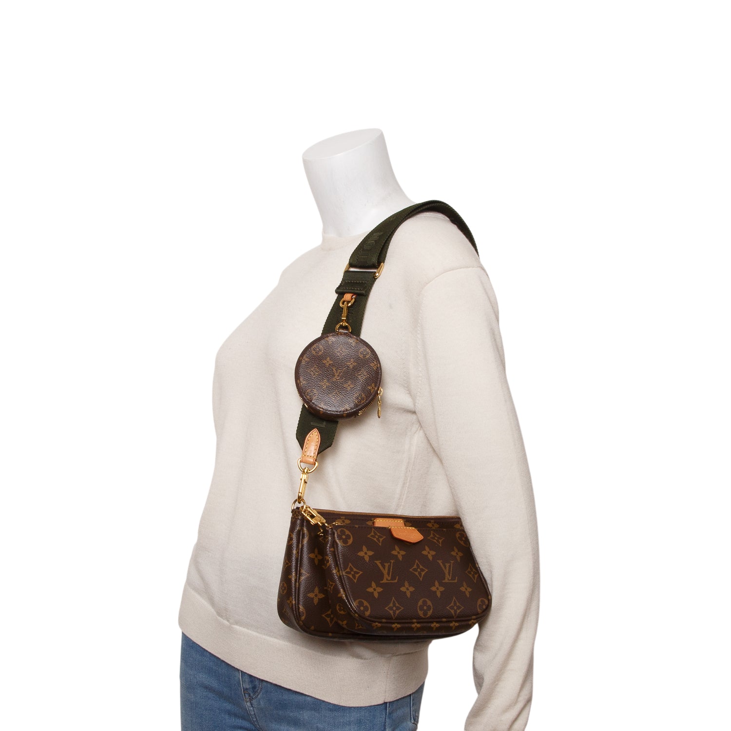 Louis Vuitton Monogram Multi Pochette Accessories w/ Straps