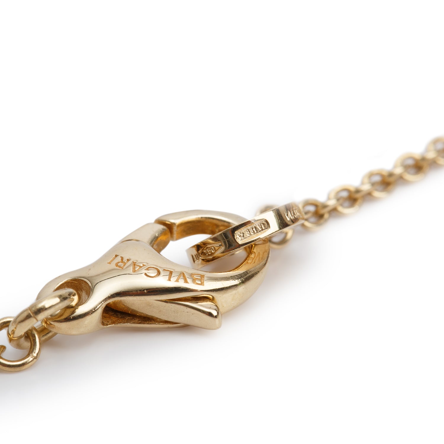 BVLGARI 2024 18k Yellow Gold B.Zero1 Pendant Necklace w/ Box