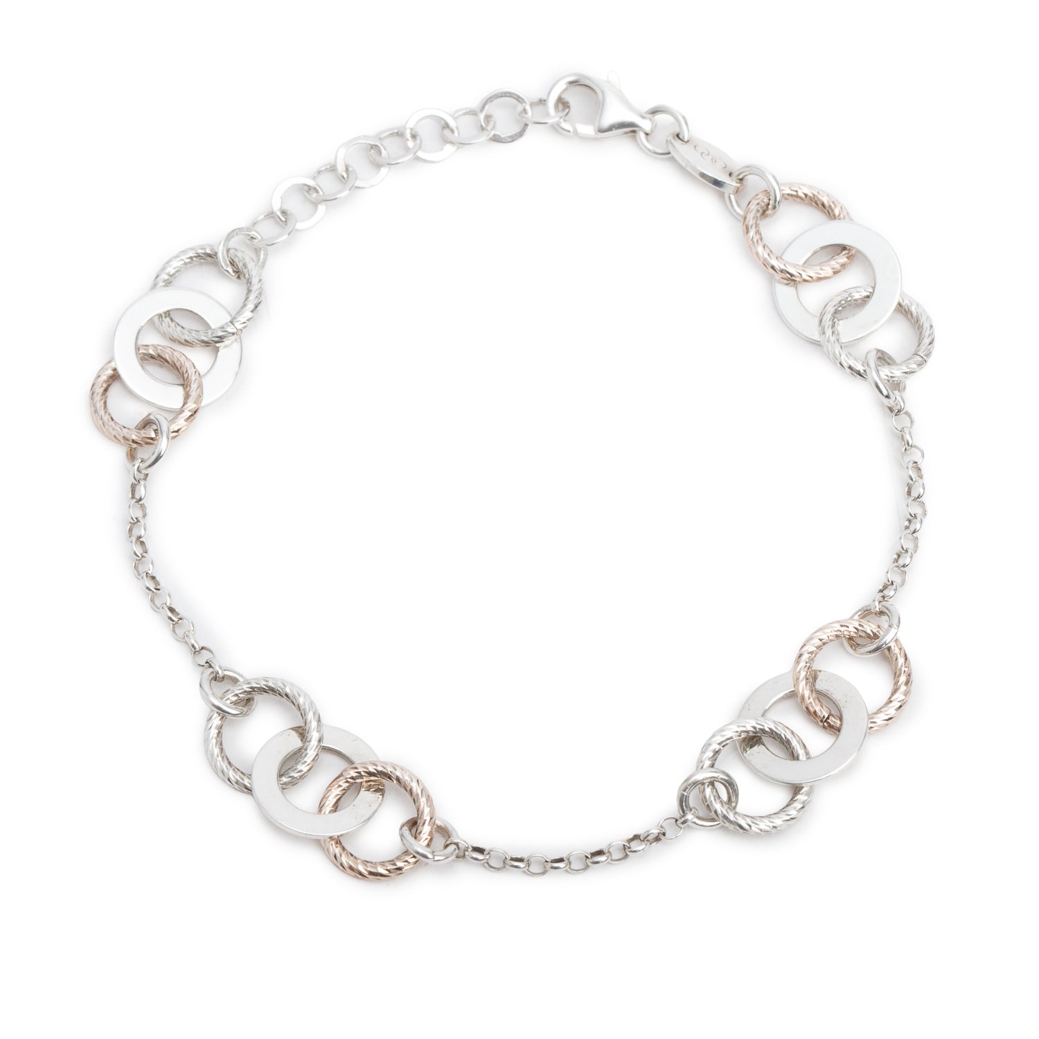 Links of London Two-Tone Sterling Silver Aurora Multi Link Bracelet