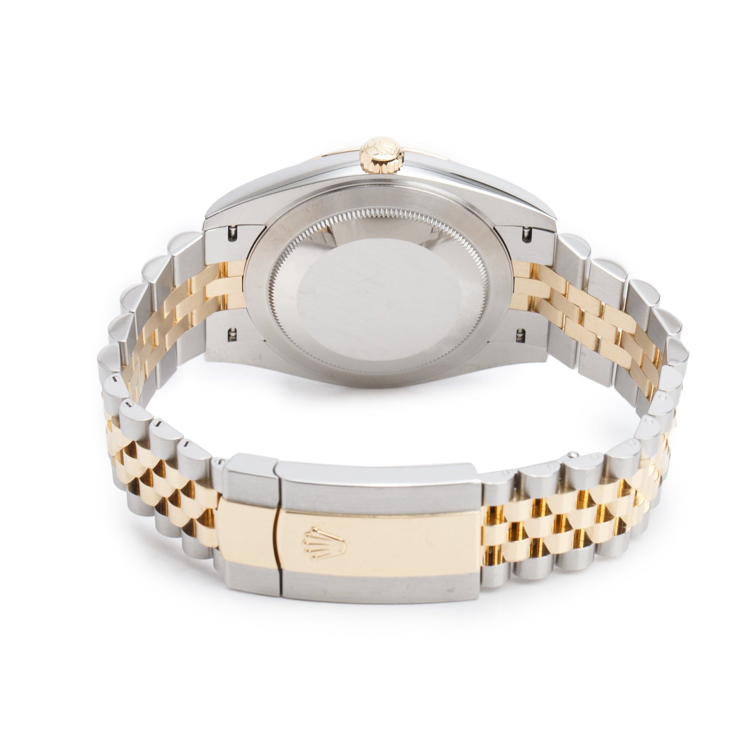 Rolex 2025 Stainless Steel & 18k Yellow Gold Datejust 41 MM Automatic Watch Wimbledon Dial 126333 w/ Box & Papers