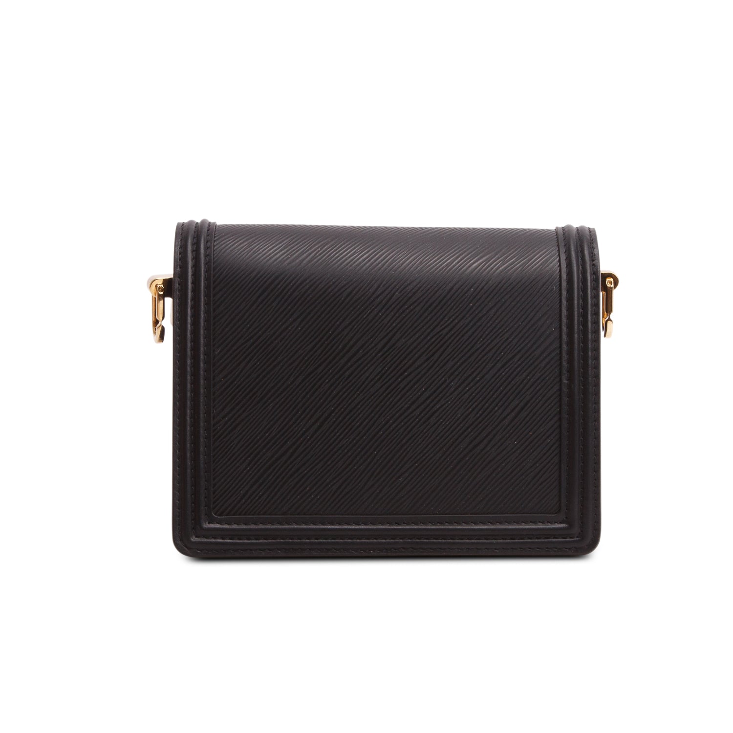 Louis Vuitton 2024 Black Epi Dauphine Mini w/ Box, Receipt & Straps